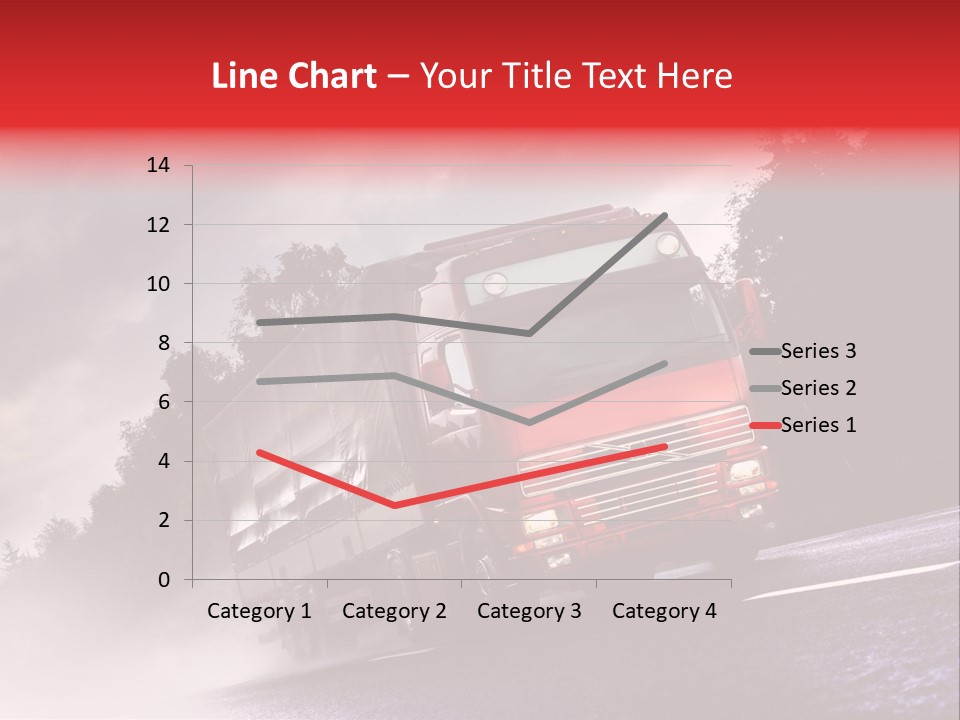 Good Logistic Road PowerPoint Template