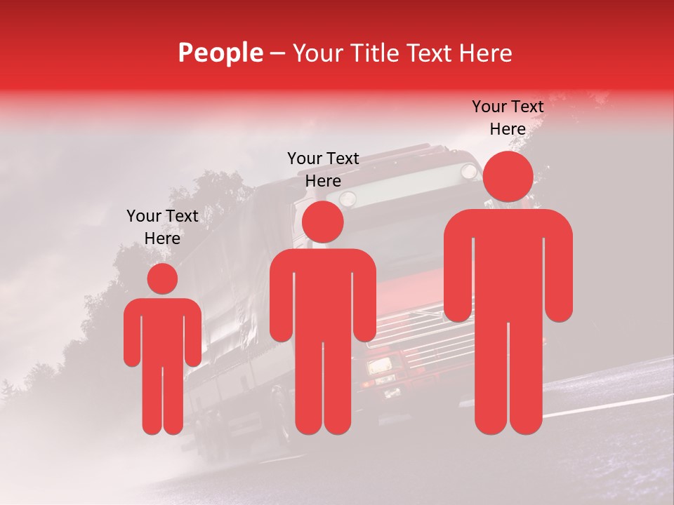 Good Logistic Road PowerPoint Template