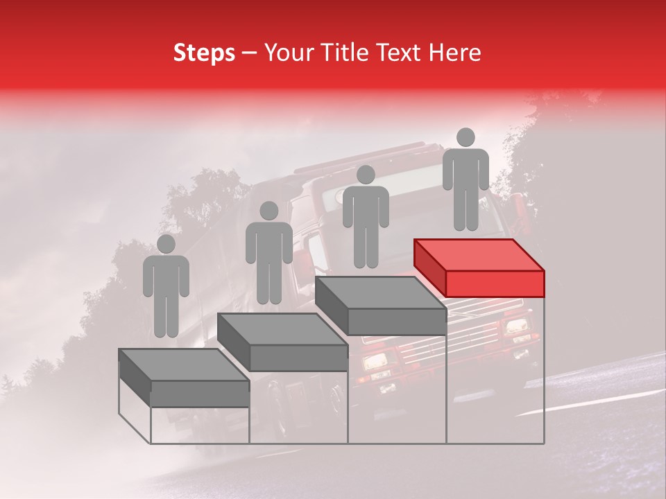 Good Logistic Road PowerPoint Template