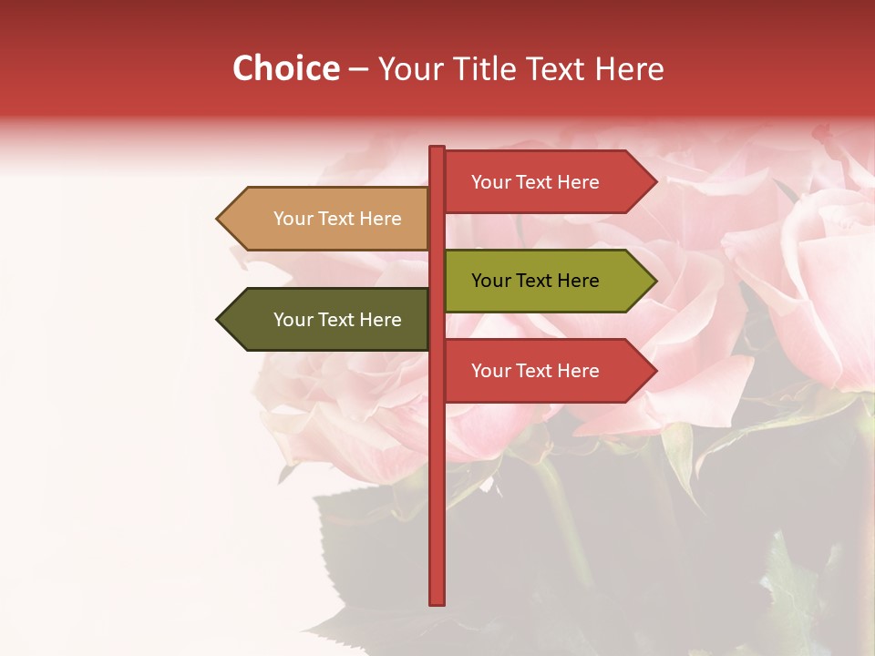 Bloom Blossom Valentine PowerPoint Template