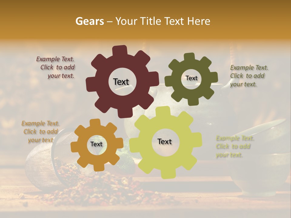 Healthy Chinese Crop PowerPoint Template