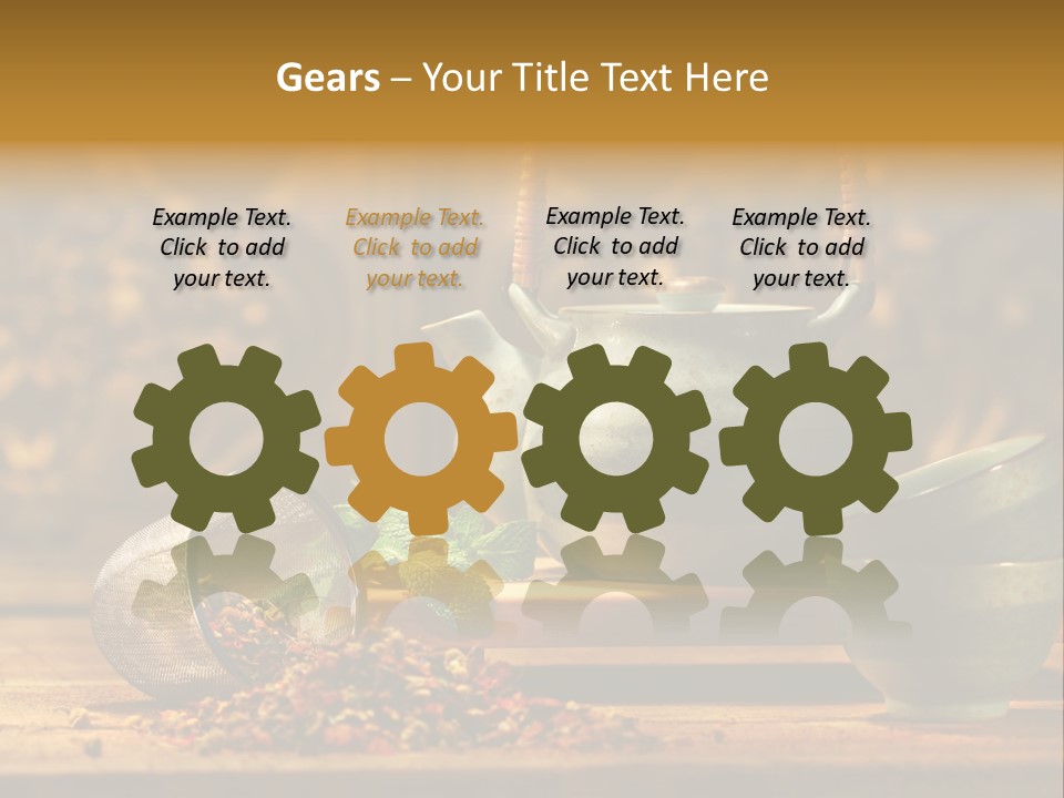 Healthy Chinese Crop PowerPoint Template