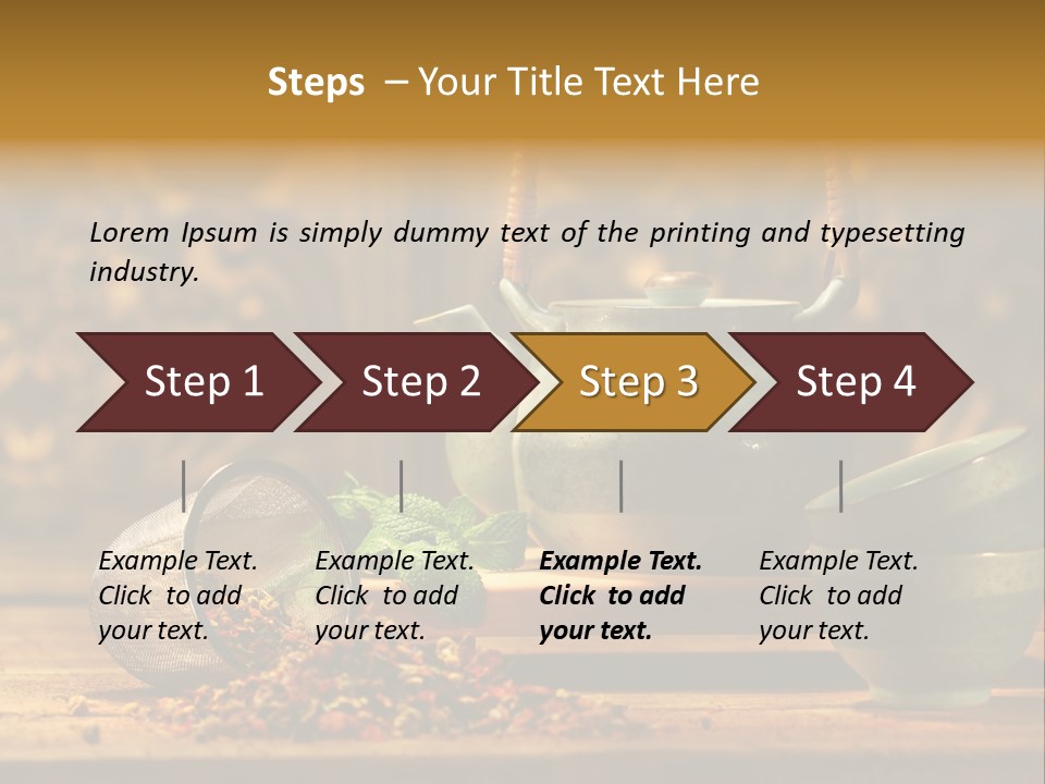 Healthy Chinese Crop PowerPoint Template