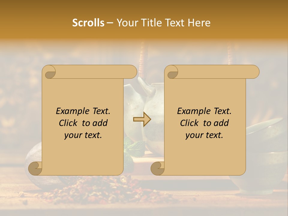 Healthy Chinese Crop PowerPoint Template