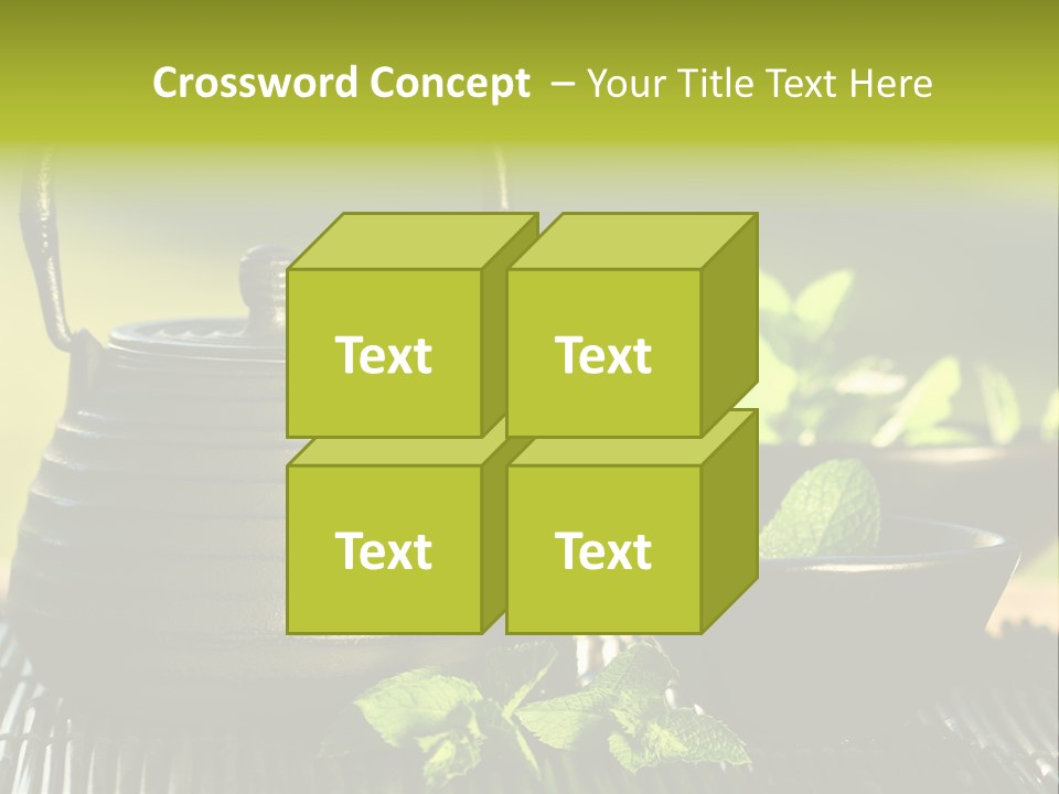 Saucer Asian Medicine PowerPoint Template