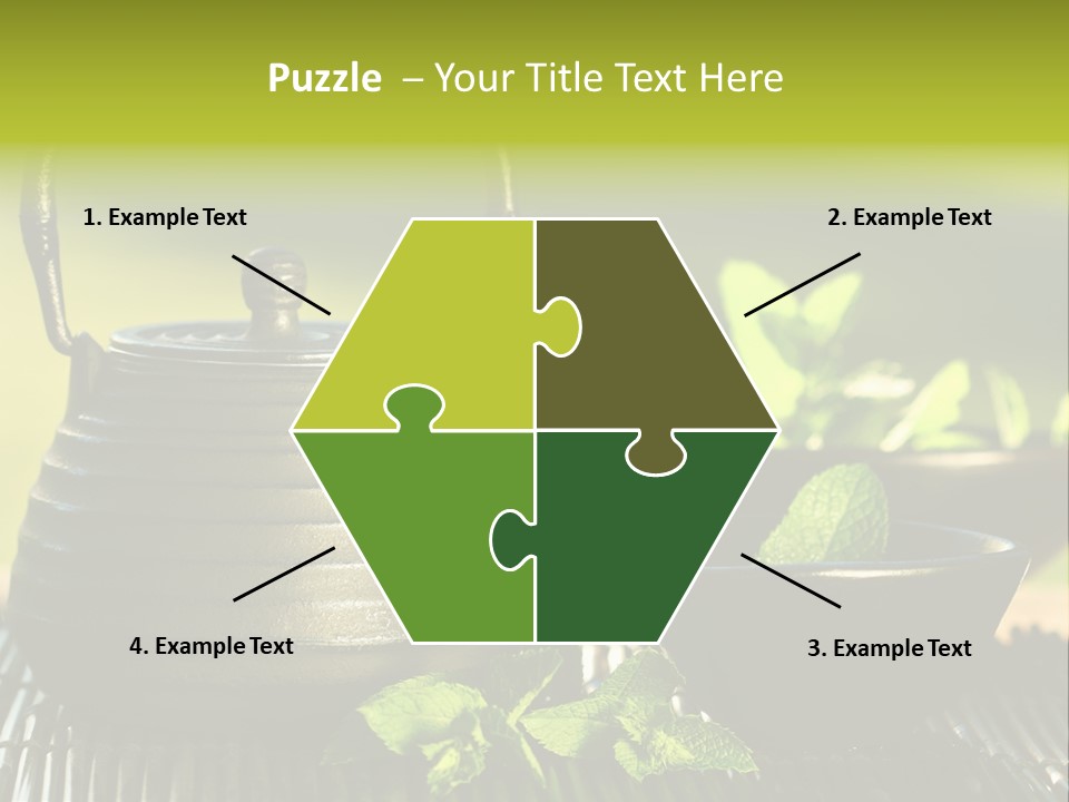 Saucer Asian Medicine PowerPoint Template