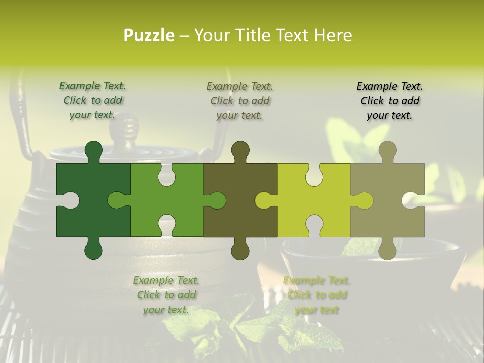 Saucer Asian Medicine PowerPoint Template