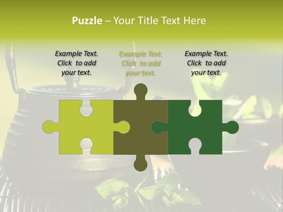 Saucer Asian Medicine PowerPoint Template