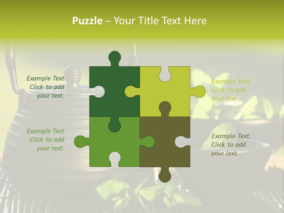 Saucer Asian Medicine PowerPoint Template