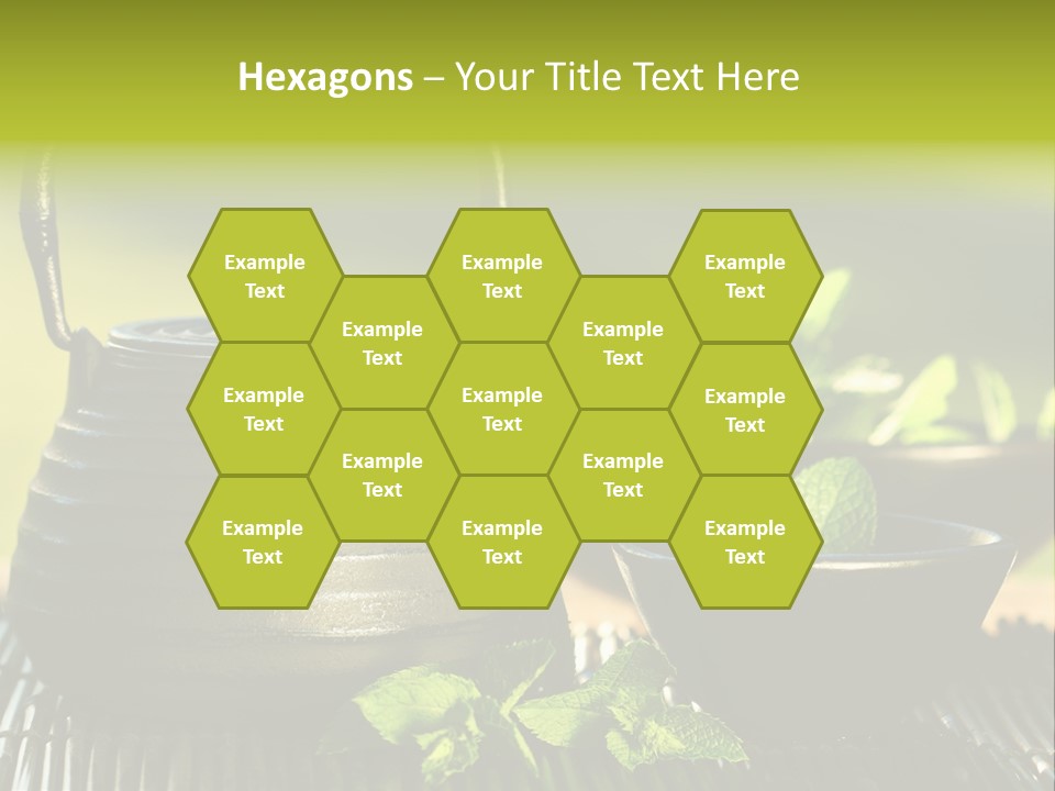 Saucer Asian Medicine PowerPoint Template