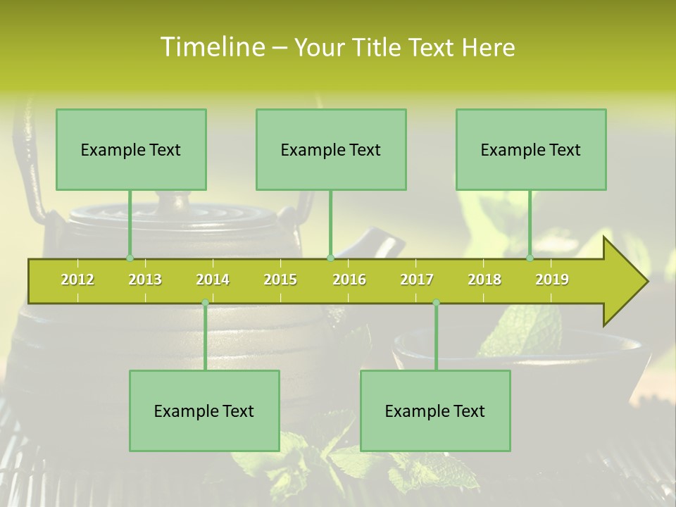 Saucer Asian Medicine PowerPoint Template