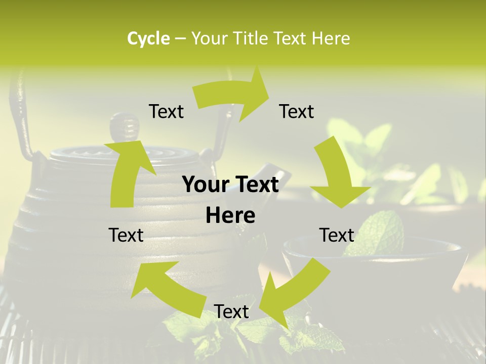 Saucer Asian Medicine PowerPoint Template