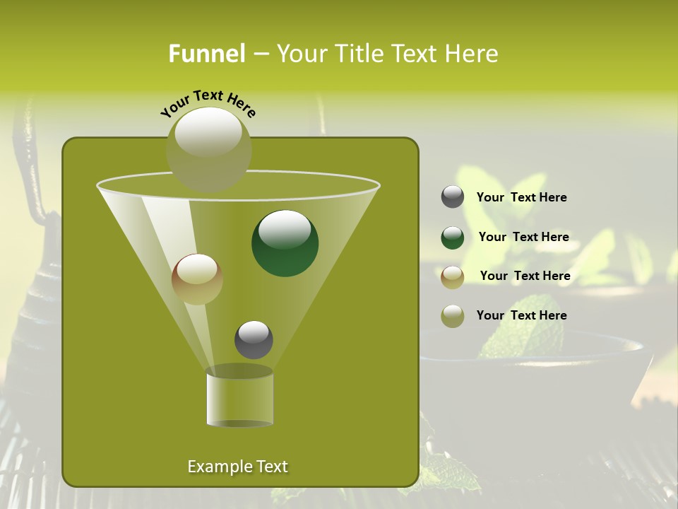 Saucer Asian Medicine PowerPoint Template