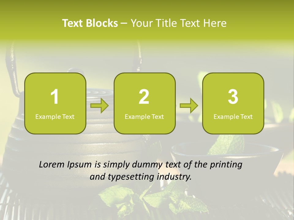 Saucer Asian Medicine PowerPoint Template