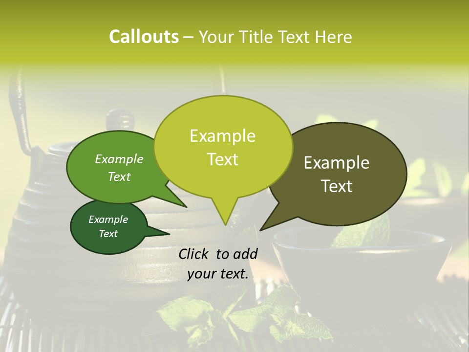 Saucer Asian Medicine PowerPoint Template