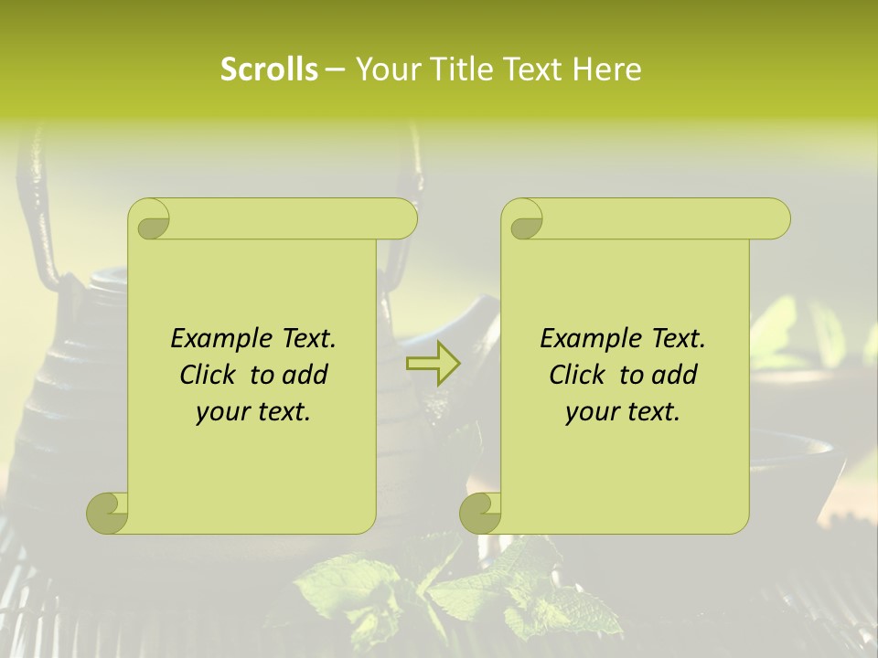Saucer Asian Medicine PowerPoint Template