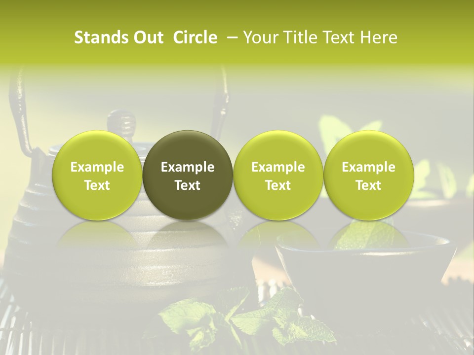 Saucer Asian Medicine PowerPoint Template