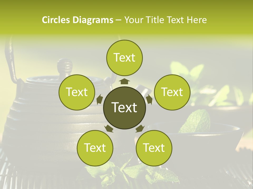 Saucer Asian Medicine PowerPoint Template