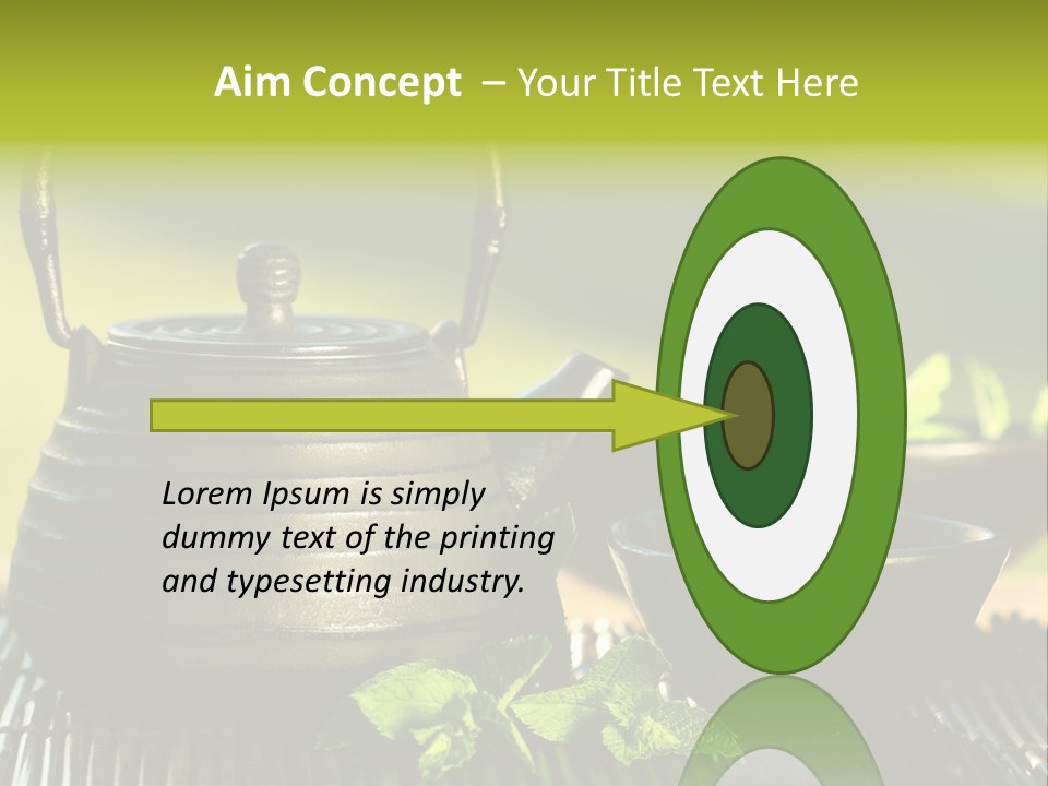 Saucer Asian Medicine PowerPoint Template