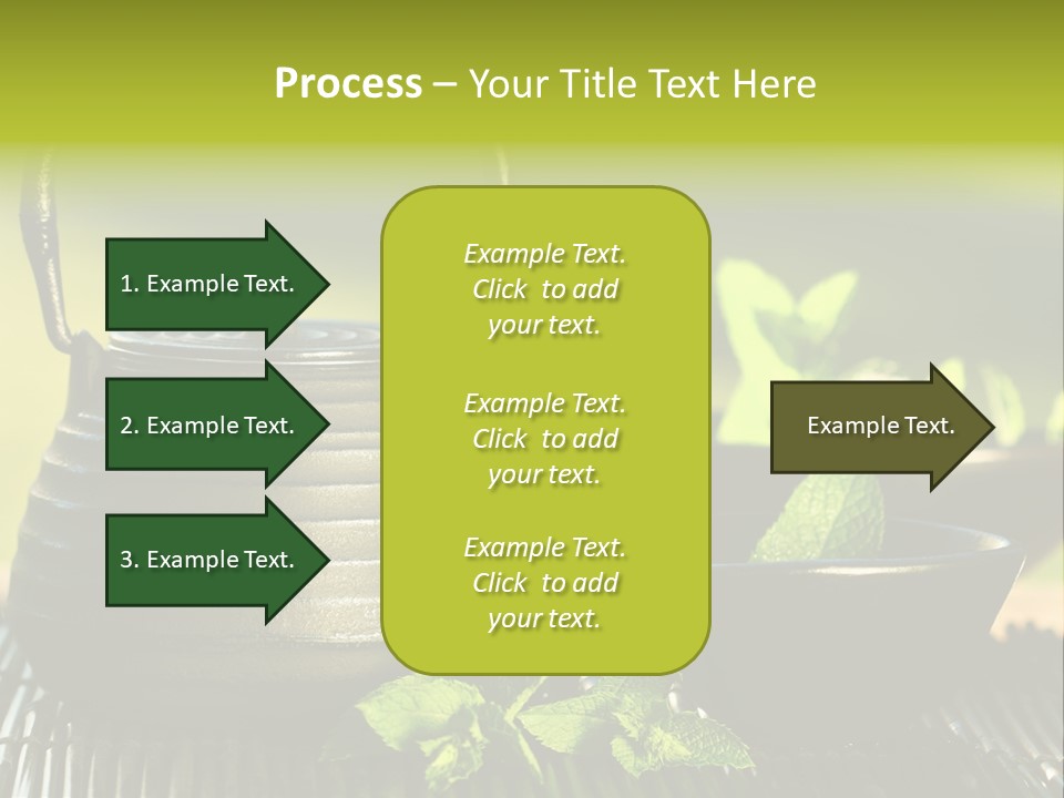 Saucer Asian Medicine PowerPoint Template