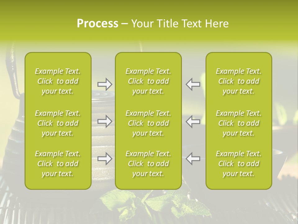 Saucer Asian Medicine PowerPoint Template