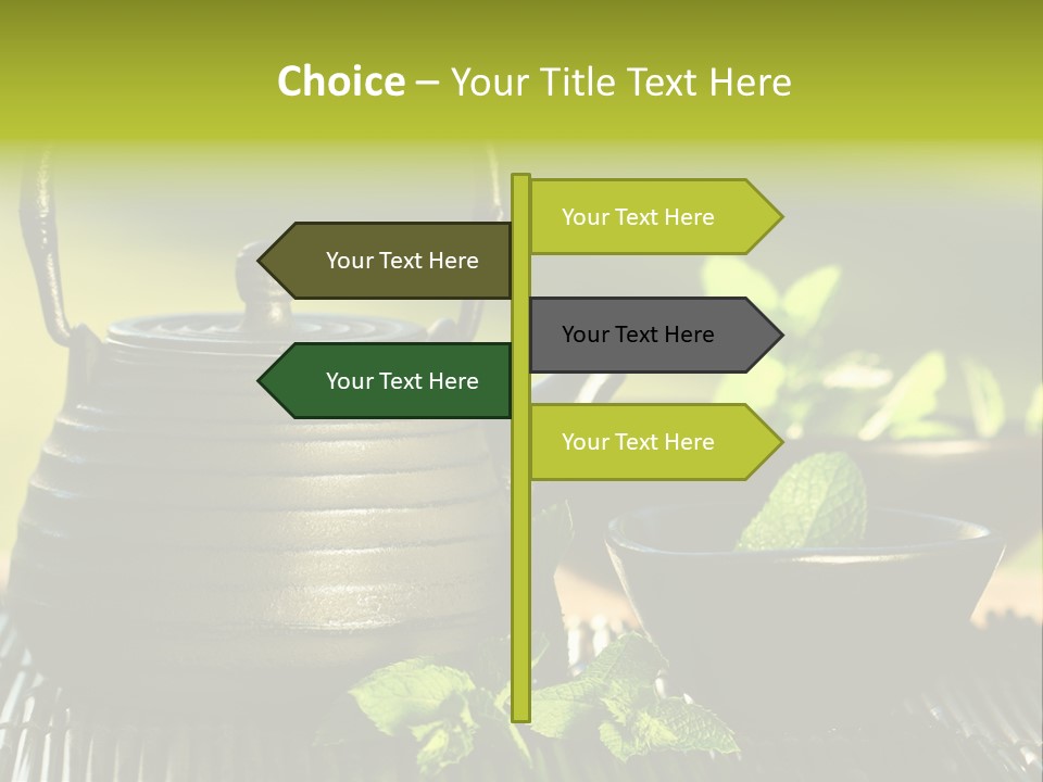 Saucer Asian Medicine PowerPoint Template