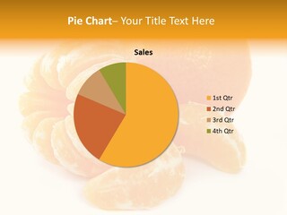 Orange Juice Ripe PowerPoint Template