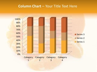 Orange Juice Ripe PowerPoint Template