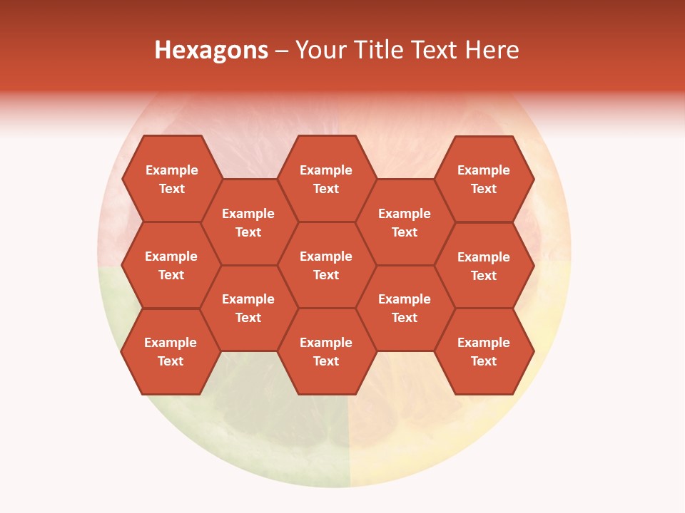 Florida Isolated Fruit PowerPoint Template