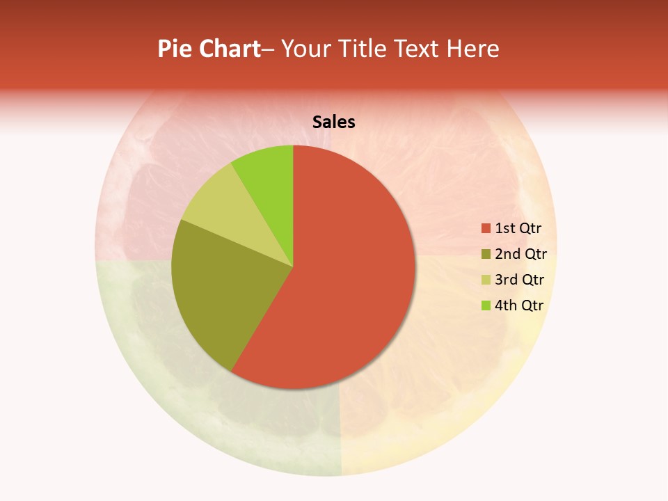 Florida Isolated Fruit PowerPoint Template
