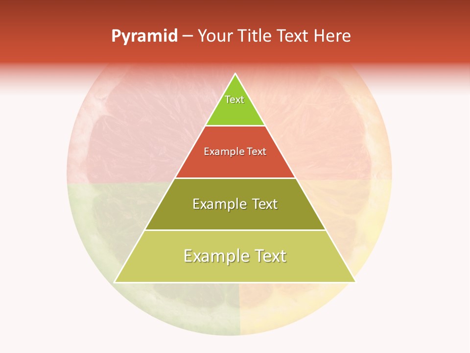 Florida Isolated Fruit PowerPoint Template