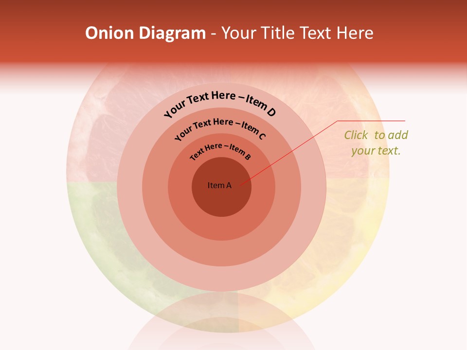 Florida Isolated Fruit PowerPoint Template