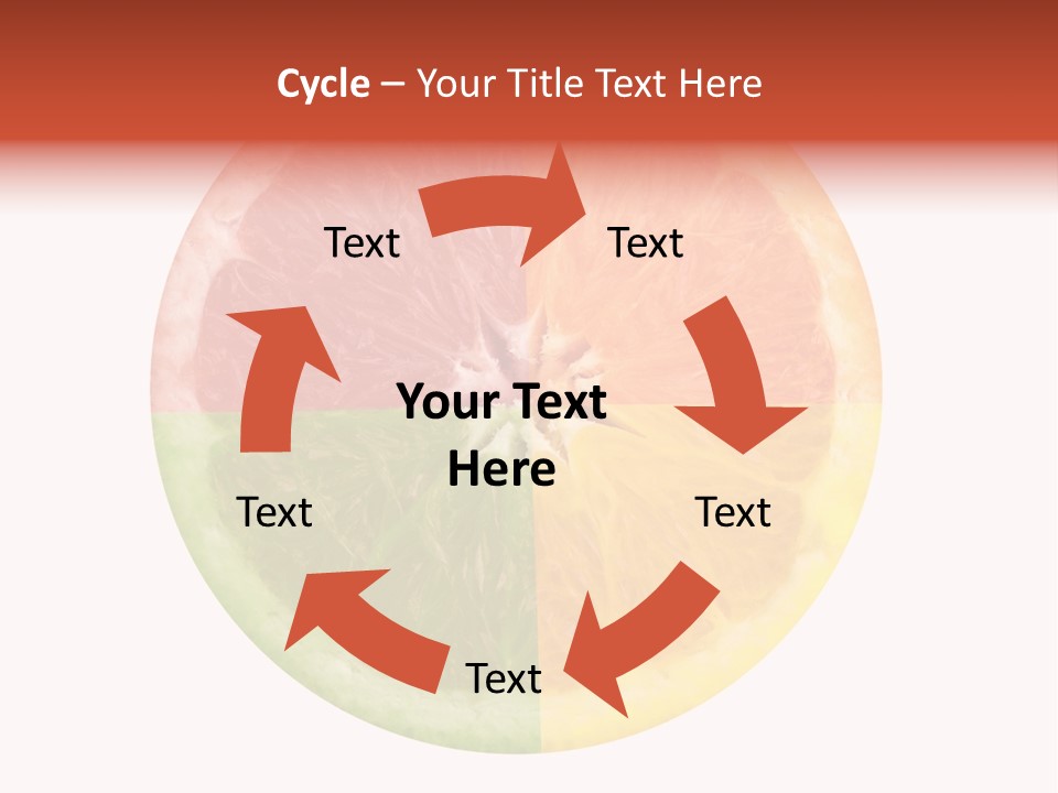 Florida Isolated Fruit PowerPoint Template