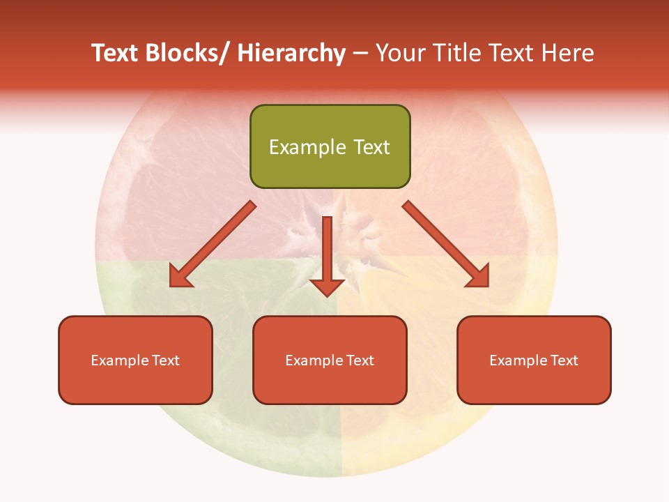 Florida Isolated Fruit PowerPoint Template