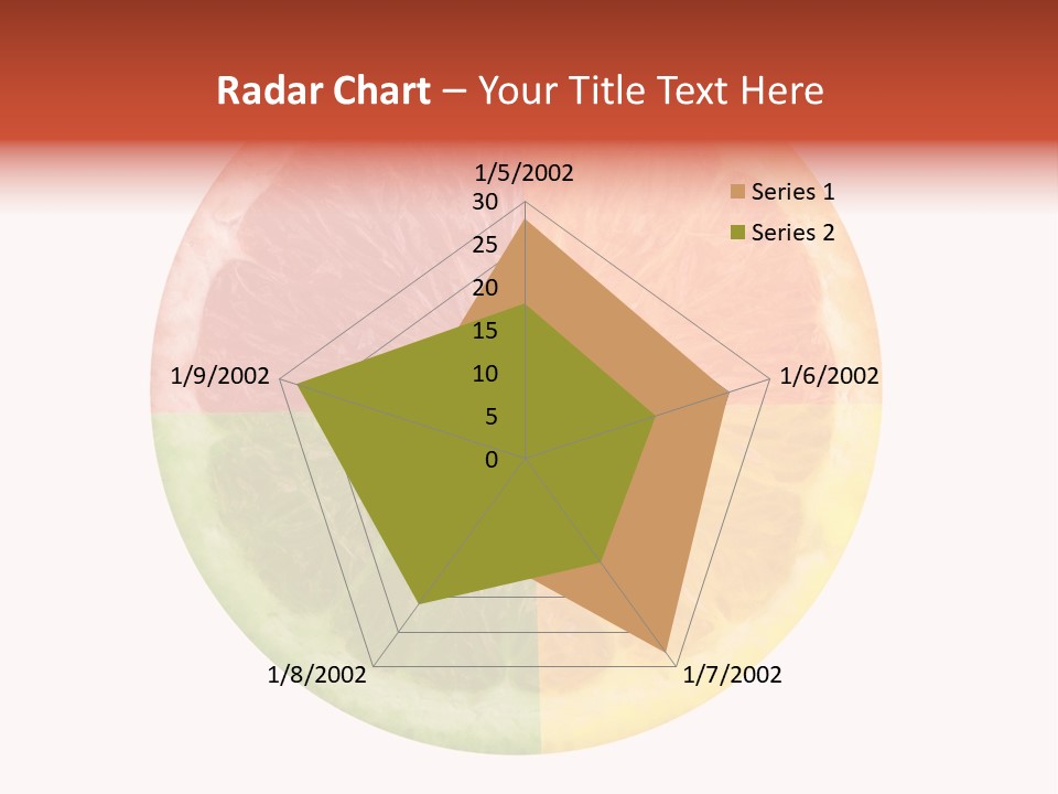 Florida Isolated Fruit PowerPoint Template