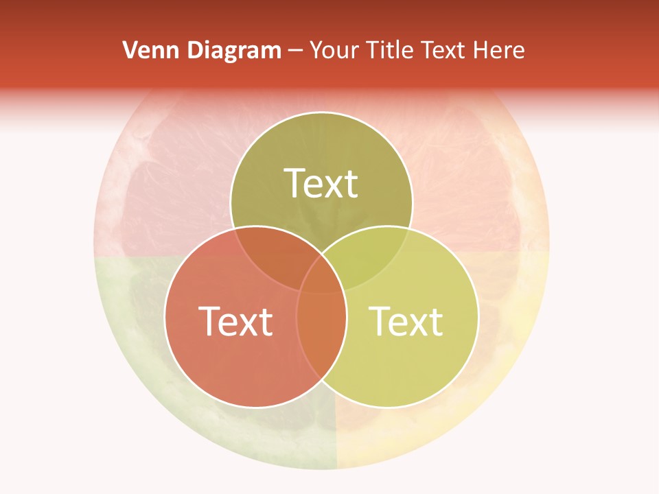 Florida Isolated Fruit PowerPoint Template