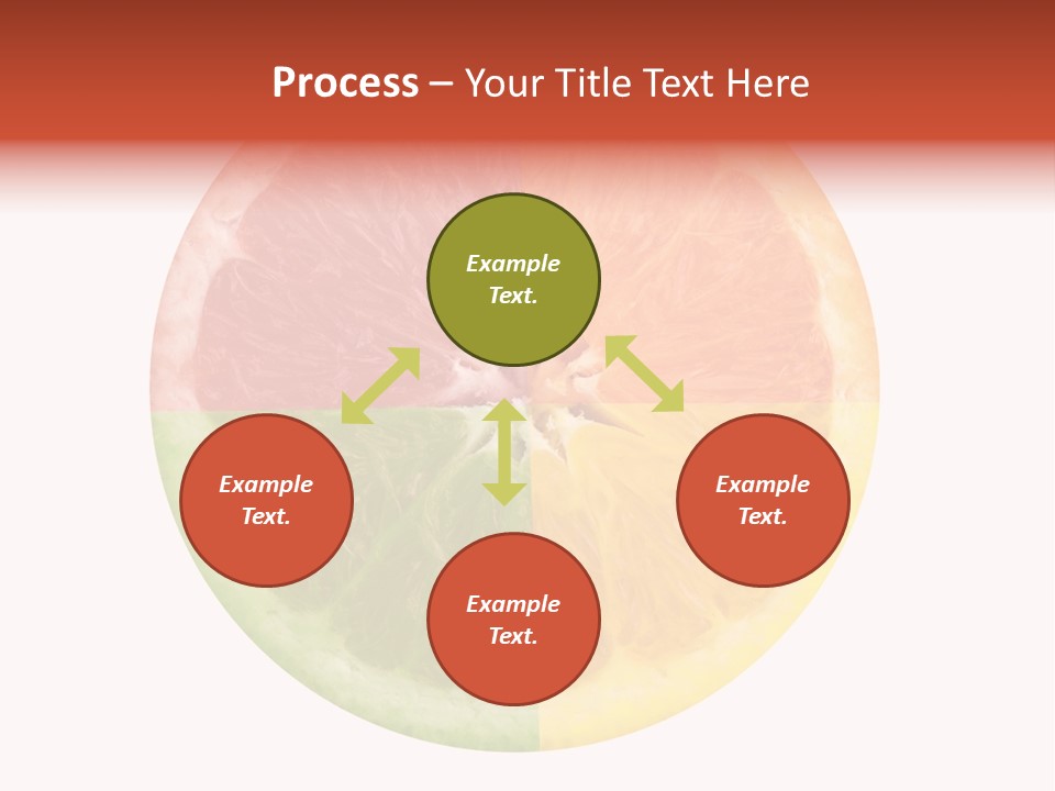 Florida Isolated Fruit PowerPoint Template