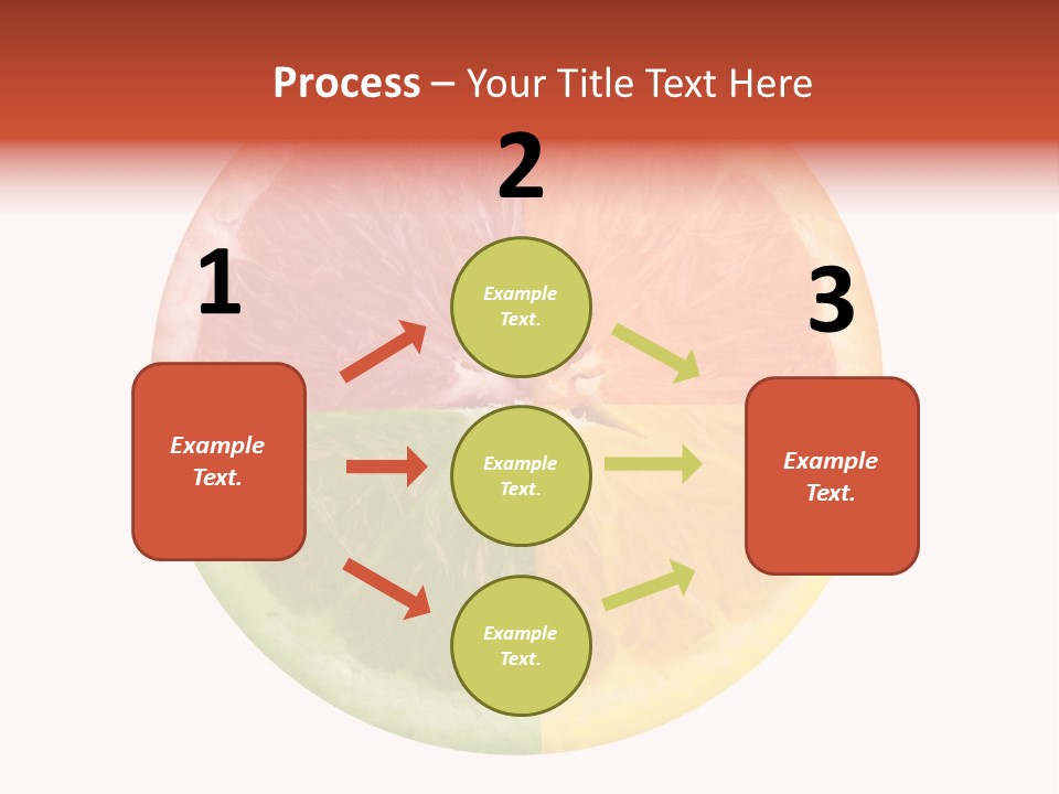 Florida Isolated Fruit PowerPoint Template