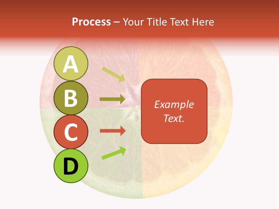 Florida Isolated Fruit PowerPoint Template
