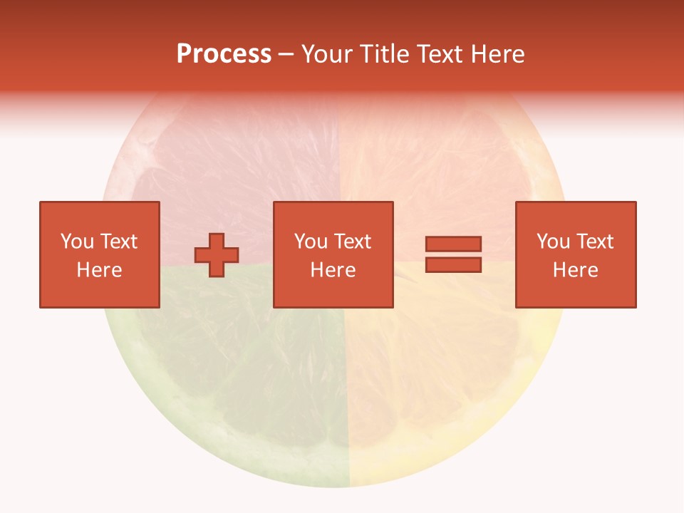 Florida Isolated Fruit PowerPoint Template