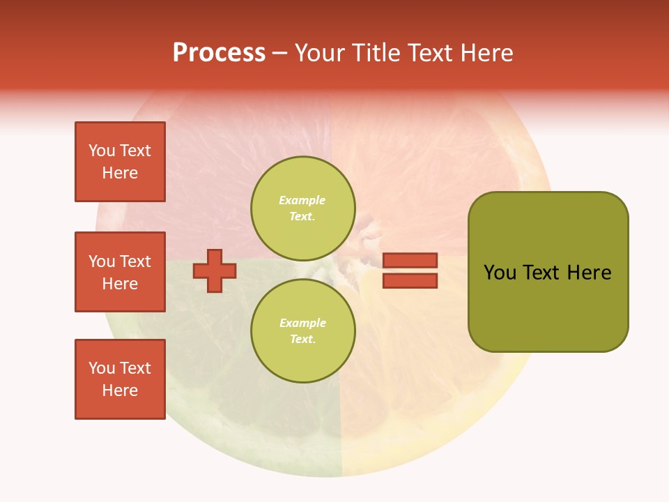 Florida Isolated Fruit PowerPoint Template