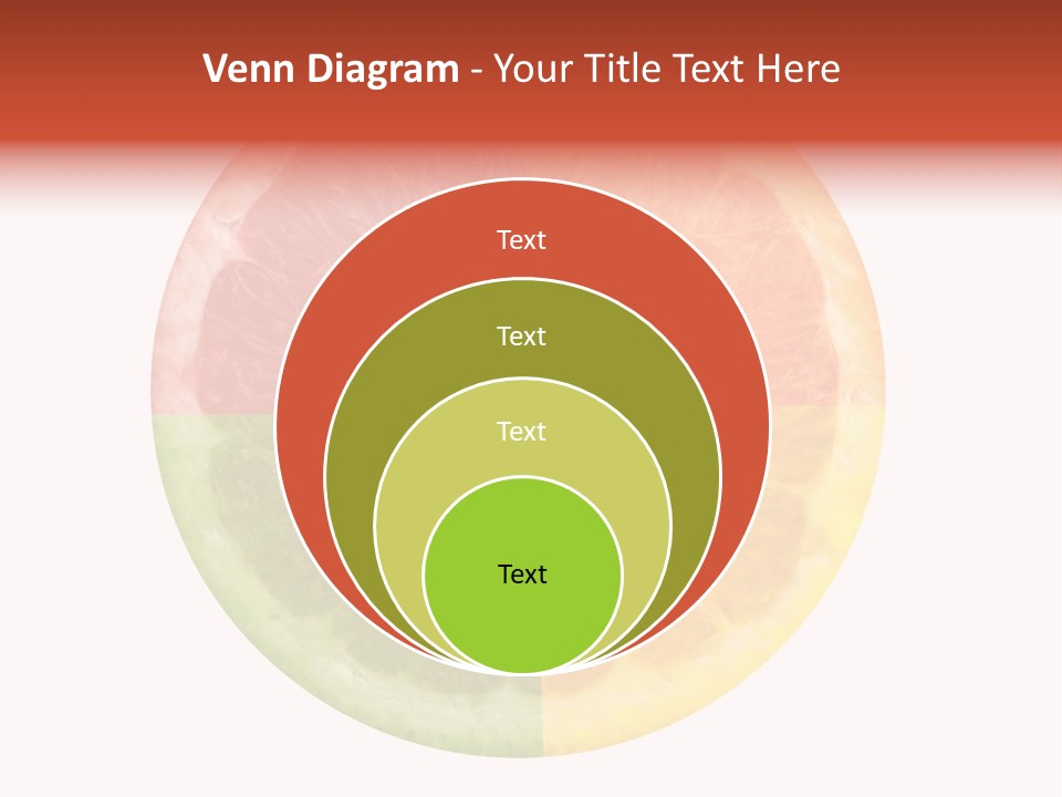 Florida Isolated Fruit PowerPoint Template