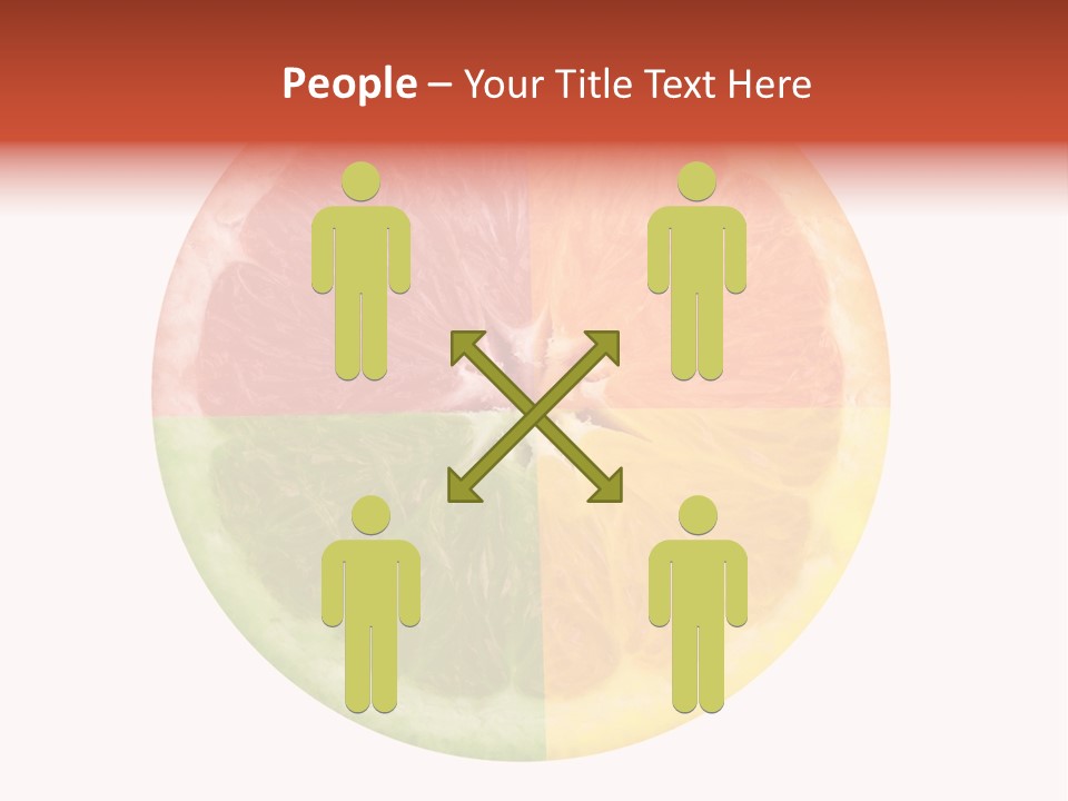 Florida Isolated Fruit PowerPoint Template