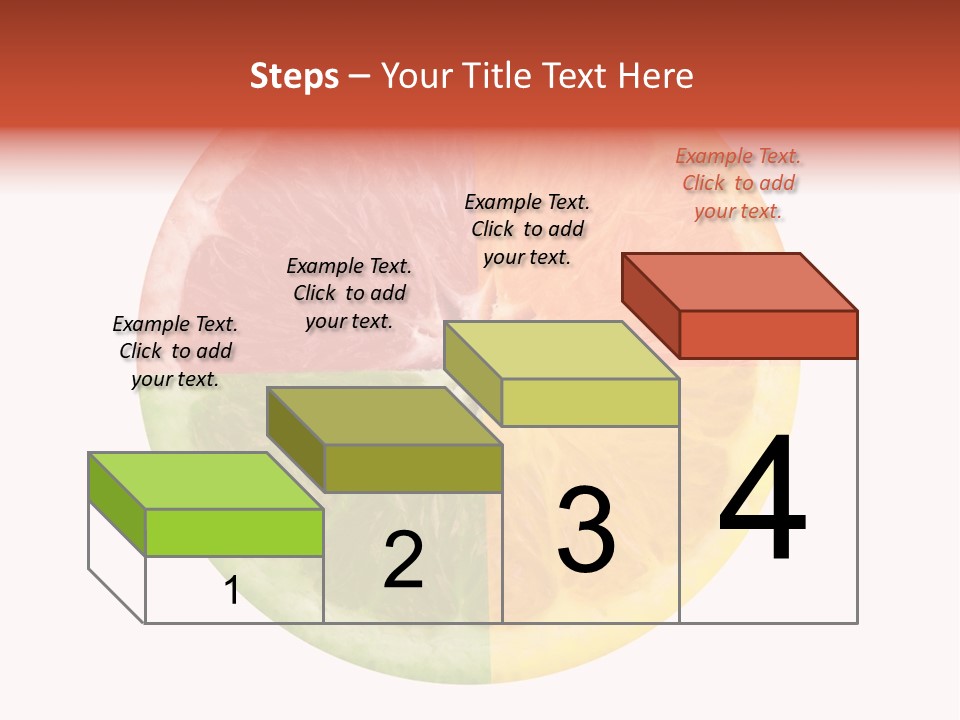Florida Isolated Fruit PowerPoint Template