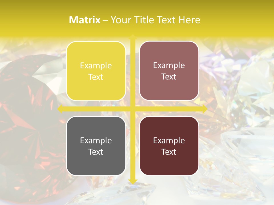 Valentine Precious Stone PowerPoint Template