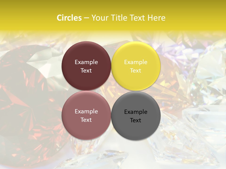 Valentine Precious Stone PowerPoint Template