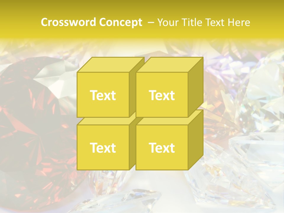 Valentine Precious Stone PowerPoint Template