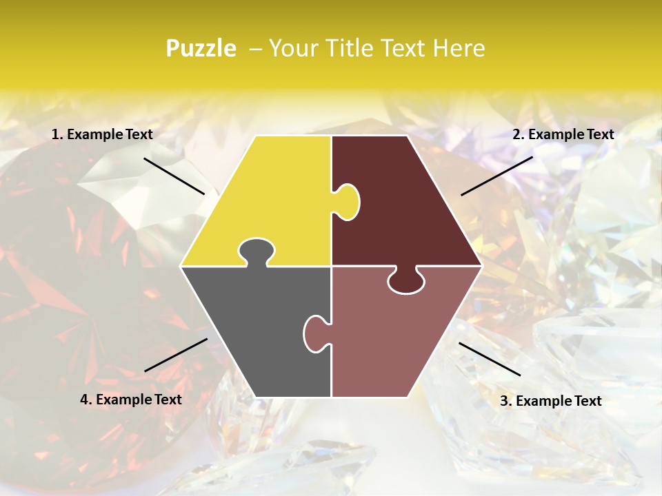 Valentine Precious Stone PowerPoint Template