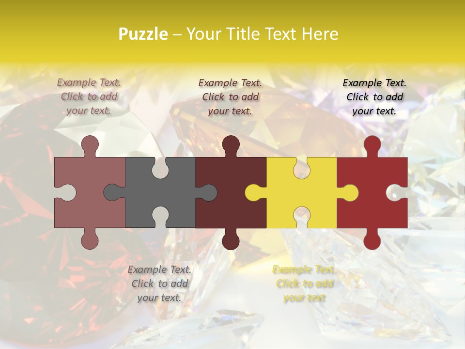 Valentine Precious Stone PowerPoint Template