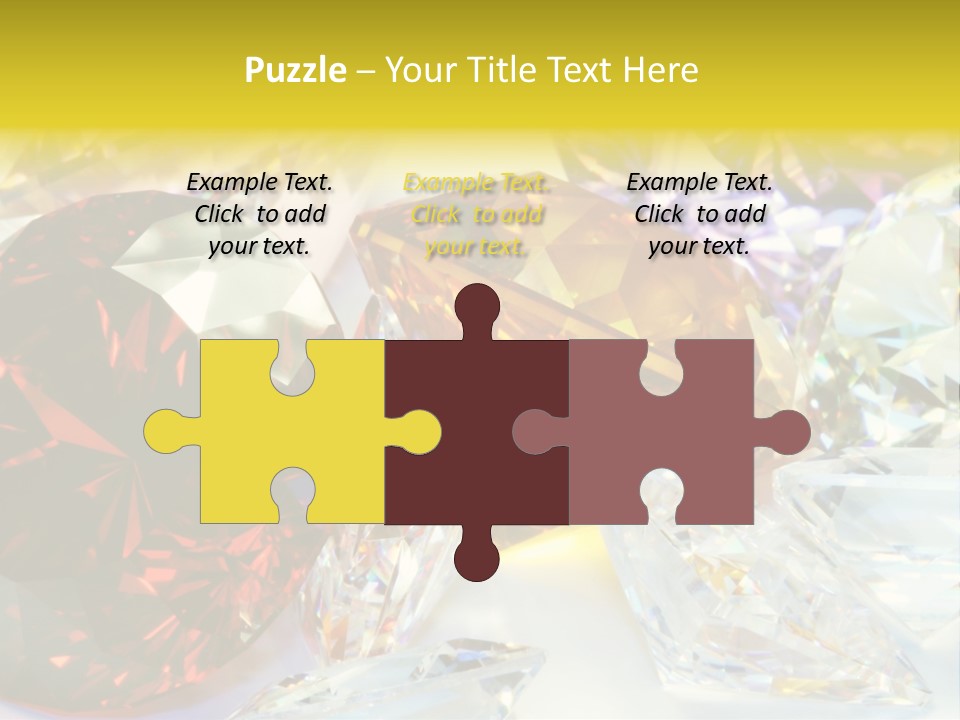 Valentine Precious Stone PowerPoint Template